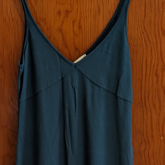Aritzia Wilfred Free Teal Sleeveless Dress M - Picture 3 of 3